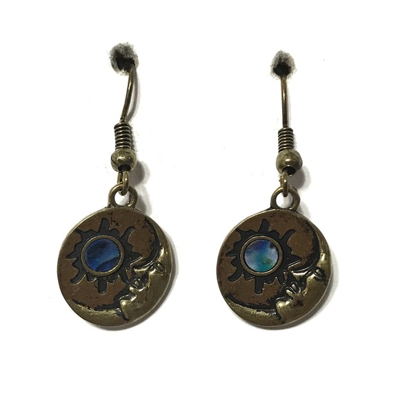 Hot Topic Jewelry - Gold moon earrings